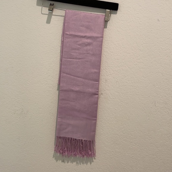 New Long Shawl Scarf Wrap Lavender 74” x 28” - Picture 2 of 7